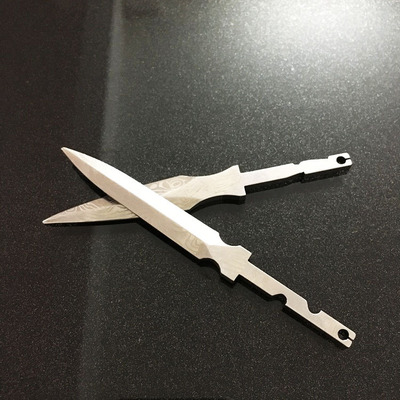 手工茶刀不锈钢茶刀坯 小直坯茶针茶剑钢刀胚直刀胚 普洱刀胚