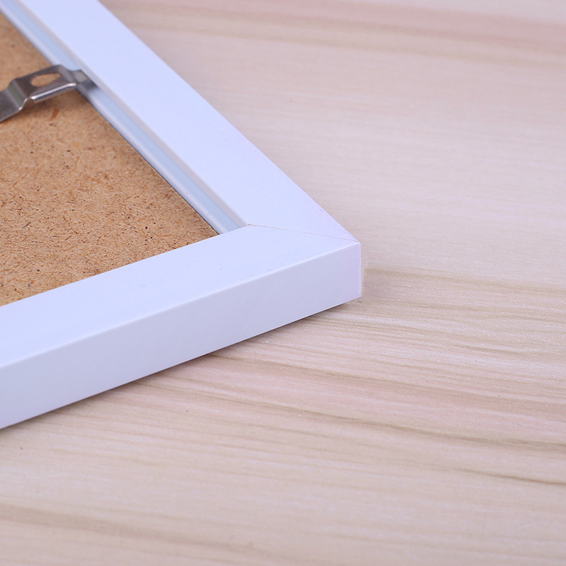 pvc吸塑相框定制纯白美式相框画框创意简约挂墙摆台照片相框定制