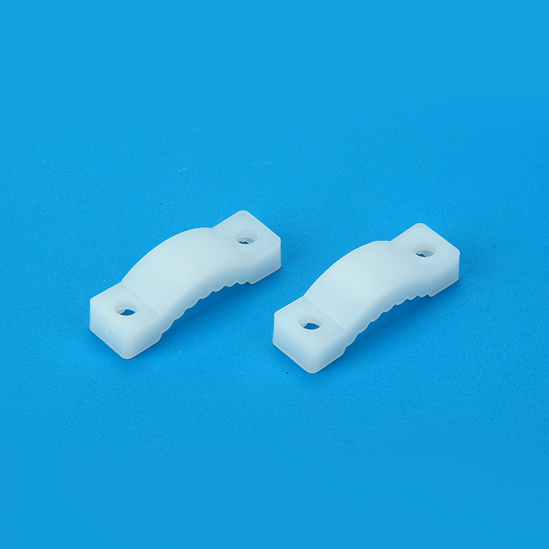 厂家热销塑料圆形线夹组合式卡线夹拱型卡式压线板经久耐用