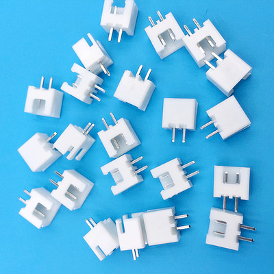 54mm间距 xh-2p直针针座接插件xh2.54-2p针座直脚