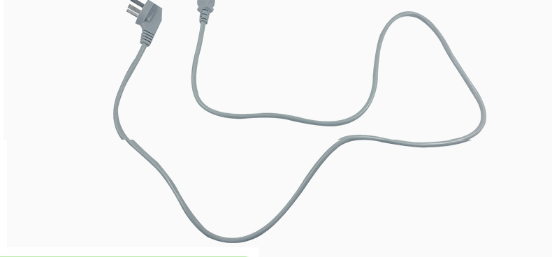 8m灰色国标电源线 弯头品字尾电源线 高质量无氧铜电源线