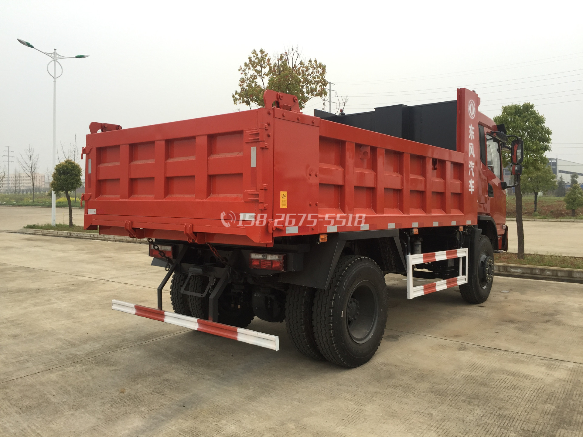 东风自卸车 中型自卸车 4110翻斗车 国五4.5米渣土车