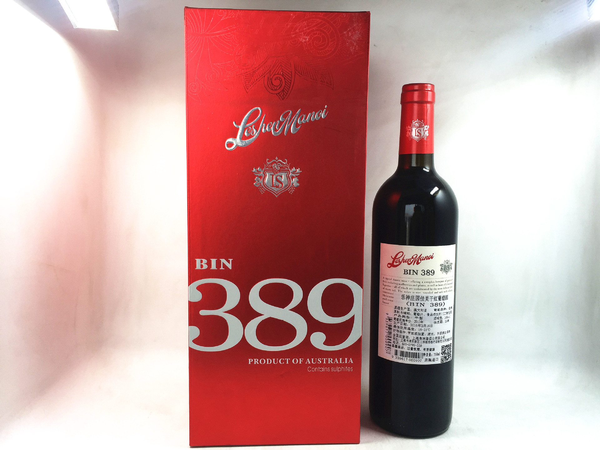 澳洲进口红酒纳谷奔富庄园