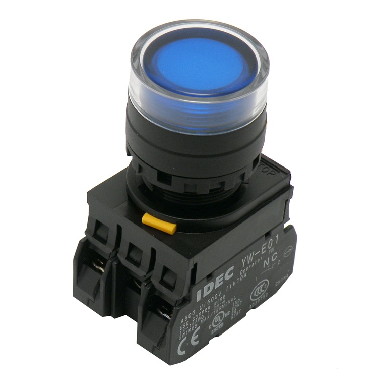 正宗日本和泉 idec 带灯按钮开关 yw1l-mf2e11q-阿里巴巴