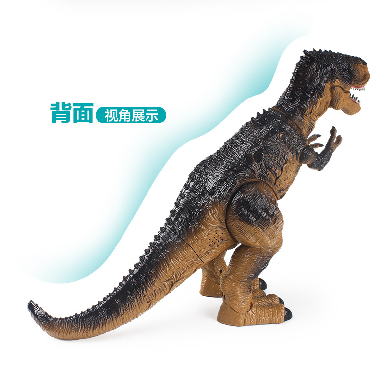 超大号遥控恐龙可喷雾恐龙复活玩具儿童益智遥控侏罗纪霸王龙棘龙