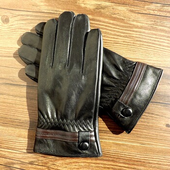 羊皮手套/男士纯