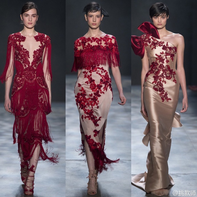 marchesa f/w 2017 蕾丝秀
