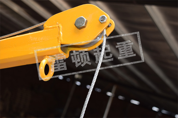 微型电动小吊机 小型悬臂吊运家用车载小吊机液压电动小吊机