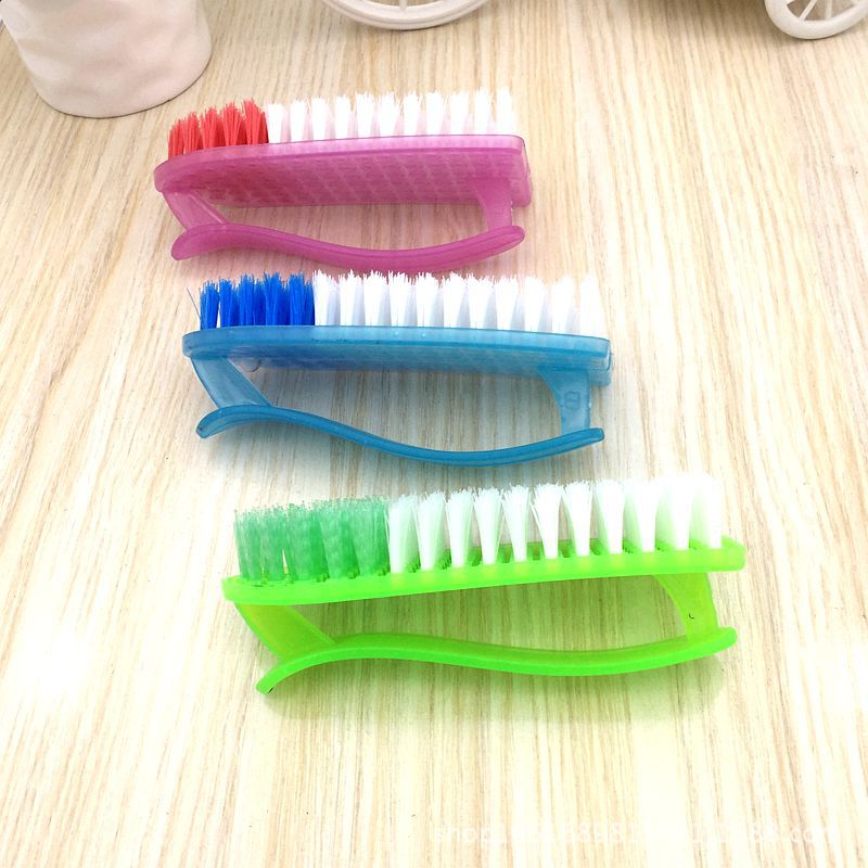 Plastic Clothes Cleaning Brush Kitchen Cleaning Brush Short Handle Plastic Brush 2 Yuan Store Stall Hot Sale Wholesale