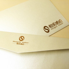 西式信封定制logo烫金厚款珠光纸订做高档商务创意设计定制可印刷