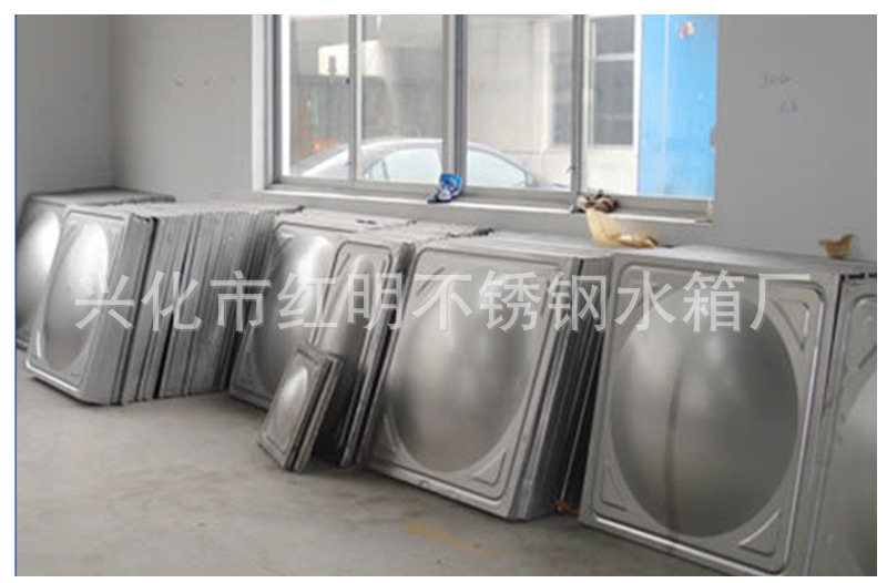 厂家生产组合式不锈钢保温水箱 工业方形水箱定制批发