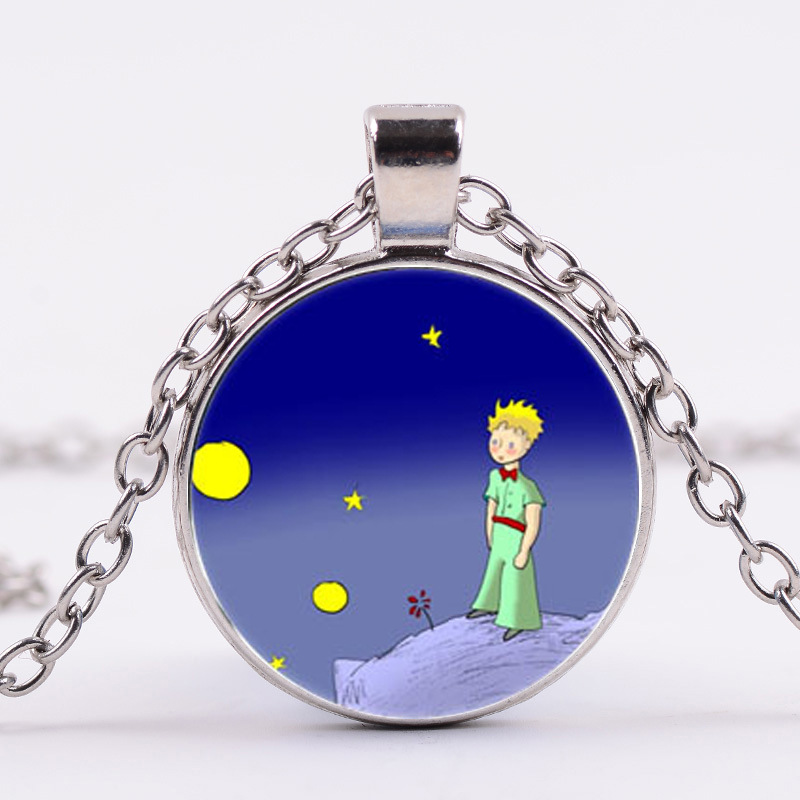 法国漫画the little prince 小王子时光宝石长款项链批发 可定制