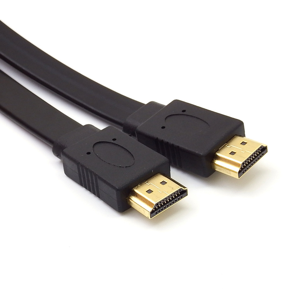 扁平hdmi高清线 hdmi to hdmi高清线 镀金 1.4版本