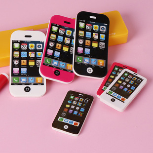 卡通手机造型橡皮擦