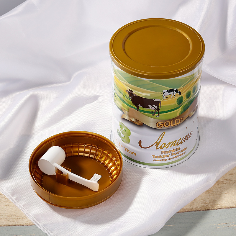 厂家定制502#圆形马口铁奶粉罐 药品罐 蛋白粉罐 食品包装罐