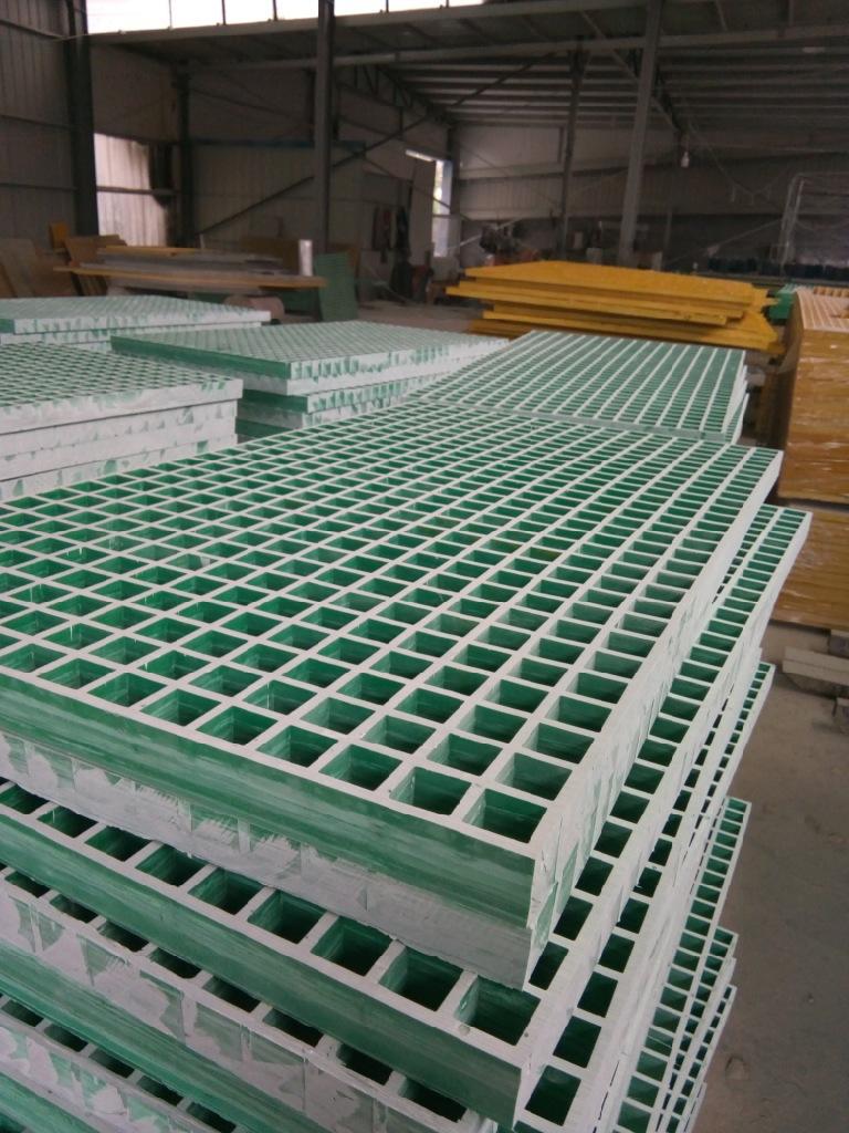 批发2022秋253850mm厚玻璃钢格栅盖板4s店格栅网格板光伏走道污水投标