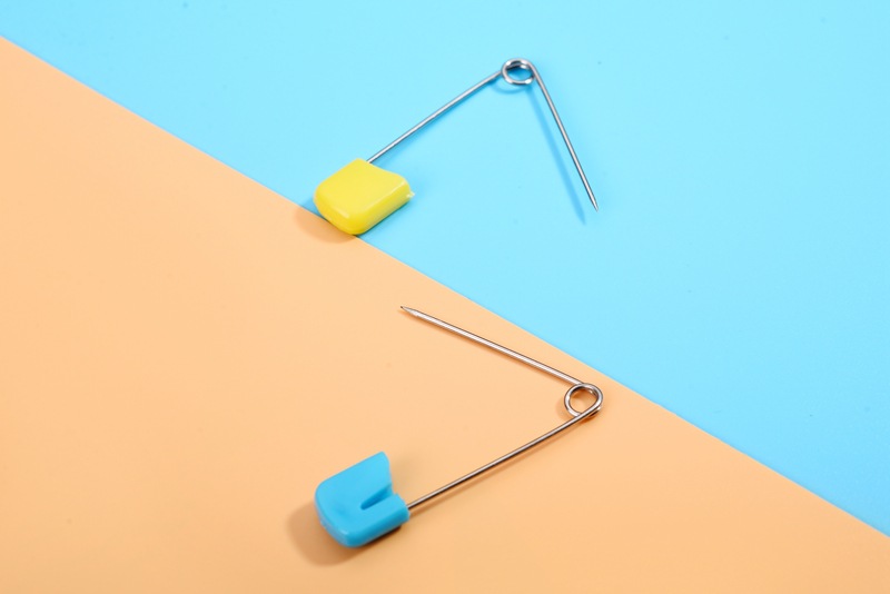 厂家直销 婴儿安全别针 宝宝用不锈钢别针面包头别针小号