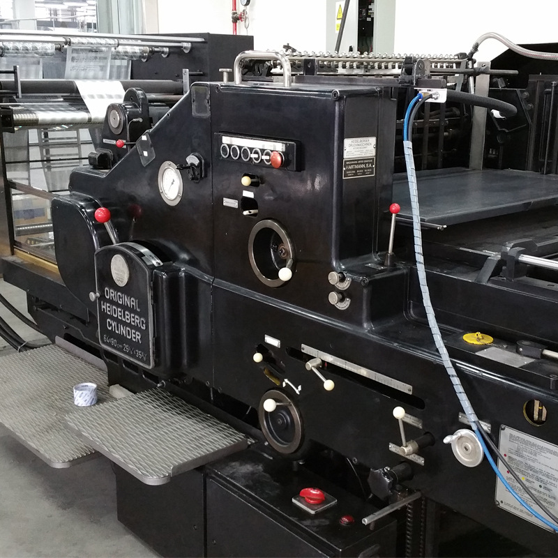 全自动海德堡烫金机圆压平烫金机塑料片烫金机