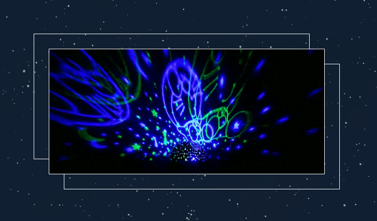1361星空旋转投影灯 宝宝安睡灯 梦幻夜光灯七彩小夜灯