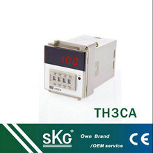 SKG  TH3CA烤箱时间继电器 面板安装数字时间继电器
