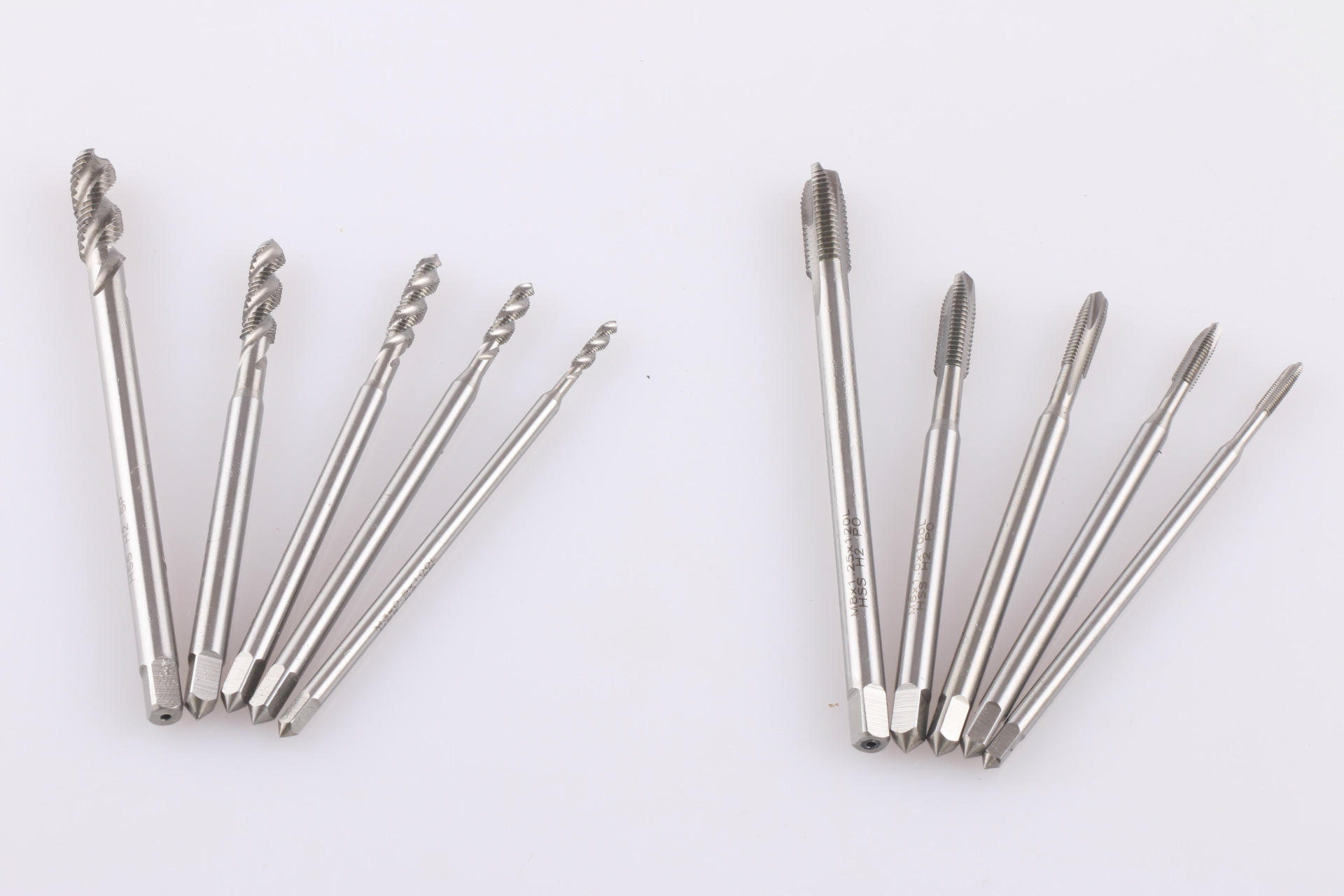 亚欧非 加长柄机用高速钢螺旋槽/先端丝攻丝锥 全国包邮