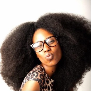 厂家批发黑人爆炸头全机制假发前蕾丝头套真人发丝非洲曲