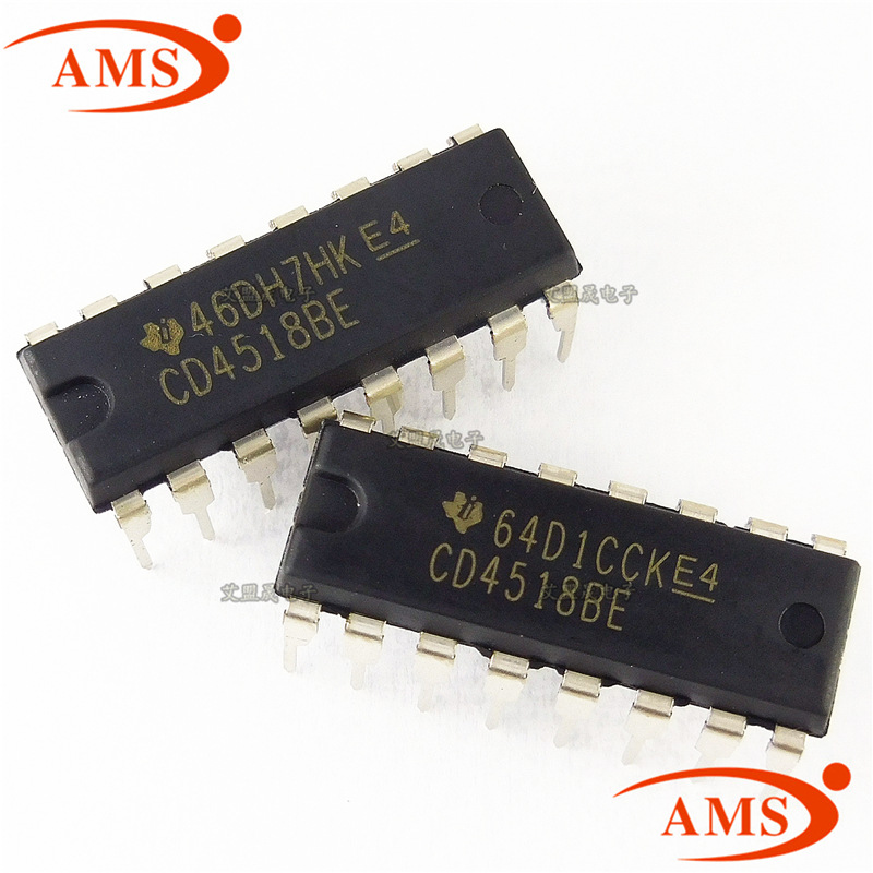 cd4518becd4518b直插dip16十进制计数器逻辑ic全新现货