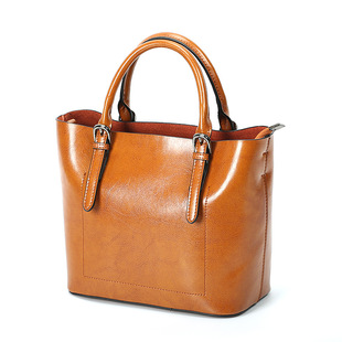 头层牛皮包女大包包