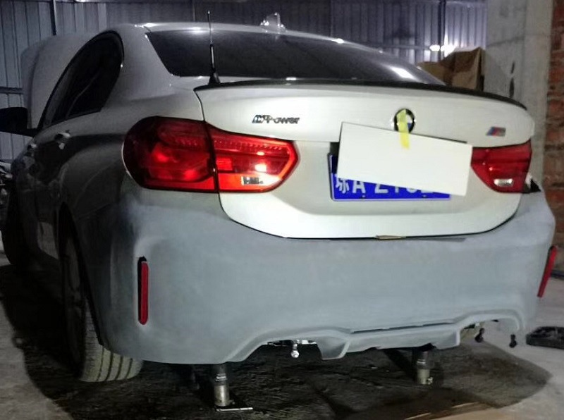 适用2017-18宝马新1系三厢包围宝马1系改m2款大包围前