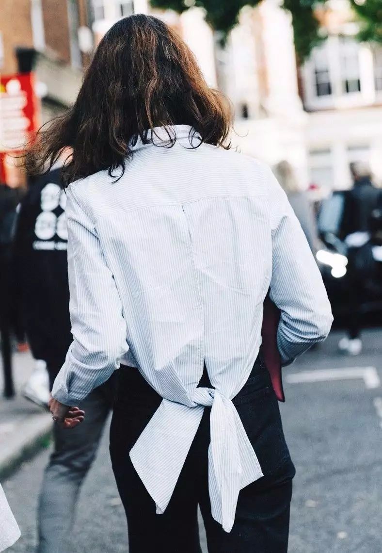 【商友分享】 - 衬衫的另一种时尚icon:背影杀