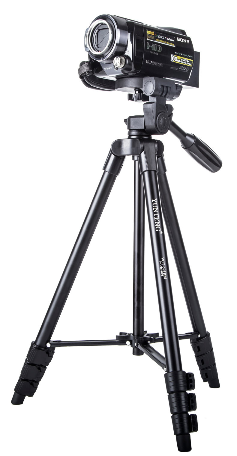 云腾521超轻便携三脚架云台 微单数码相机手机轻便三角架正品