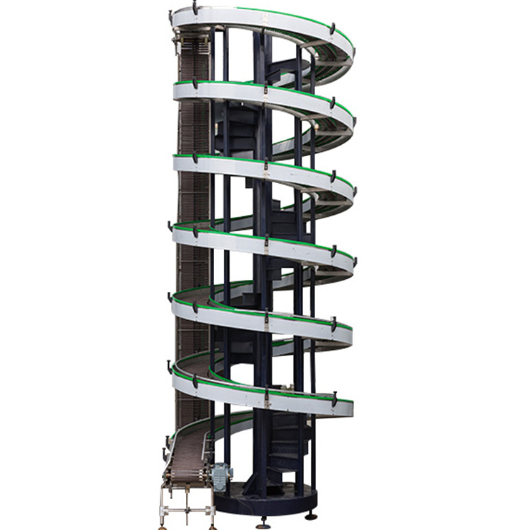 ty-lx-00单通道箱螺旋上下输送机 饮料输送机