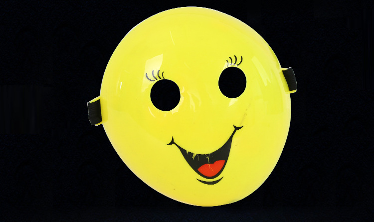 可爱卡通笑脸面具定做 化妆舞会表情包面罩派对聚会道具装饰批发_奇奇