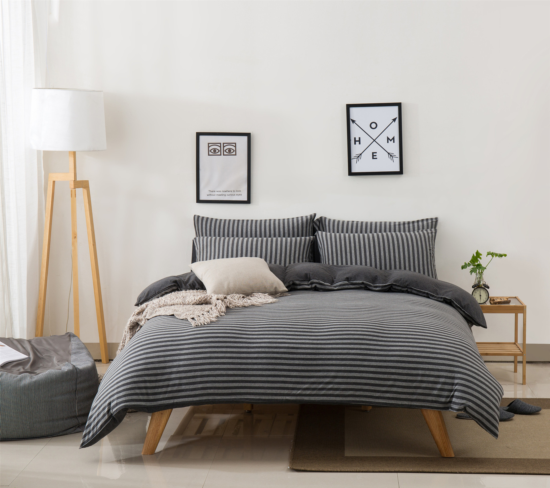 无印风日系天竺棉针织经典款良品