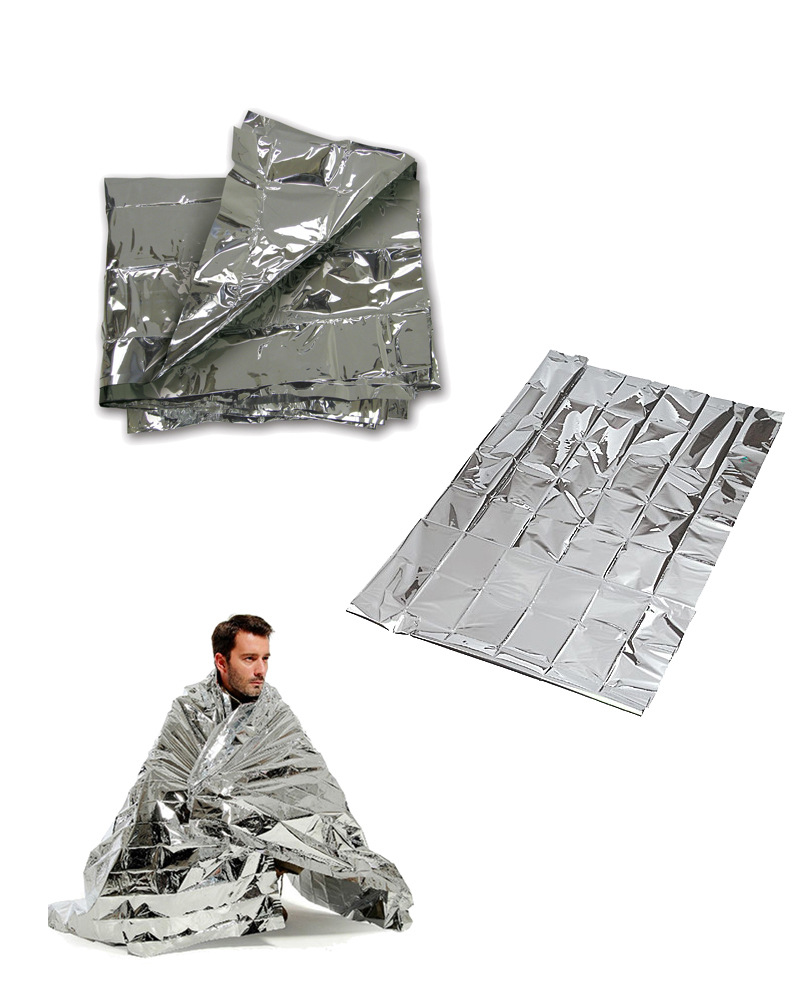 用于 热救援的 紧急保暖毯 由薄铝膜制成