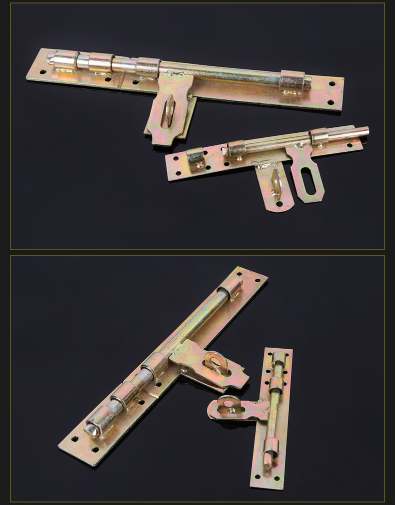 板栓 锁扣防盗门明插销卫生间插销门扣门栓 门栓带板插销