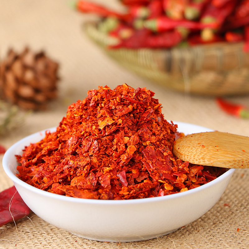 新品精制偏粗辣椒面川菜调味料蘸料红辣椒研制净含量25kg/件