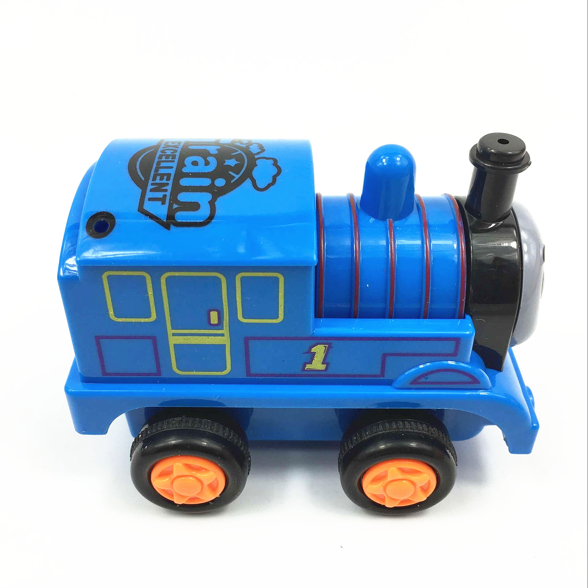 热卖惯性马斯小火车 儿童火车头惯性玩具 蛋糕摆件装饰赠品批发