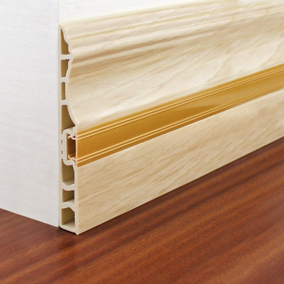 pvc踢脚线地脚线厂家pvc塑料地板环保装饰材料塑料踢脚线踢脚线板