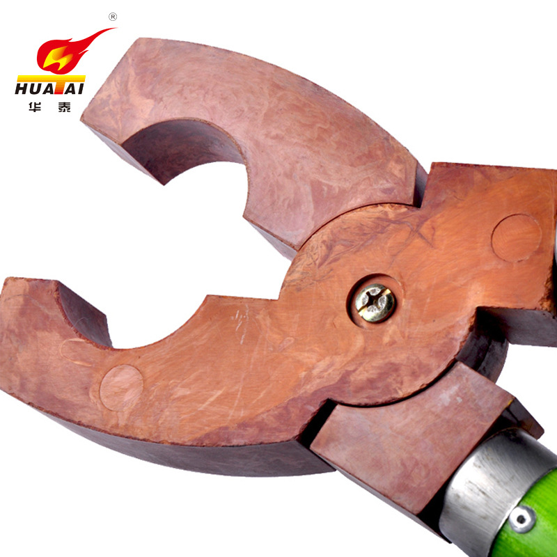 供应电工绝缘夹钳高压绝缘虎头钳电工安全工具绝缘钳厂家直