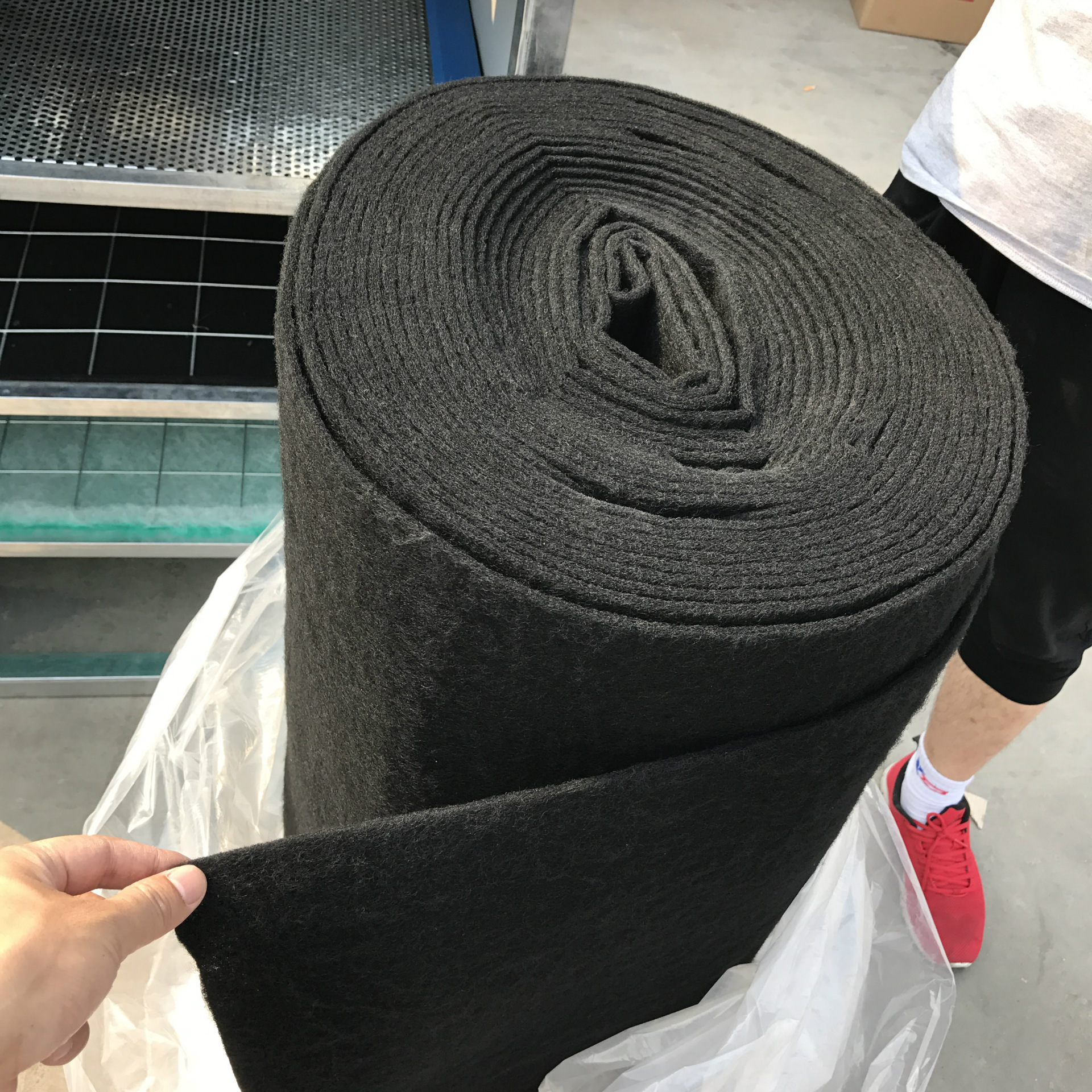 汽车烤房活性炭过滤棉 进风口黑色蜂窝状喷漆过滤空气净化棉