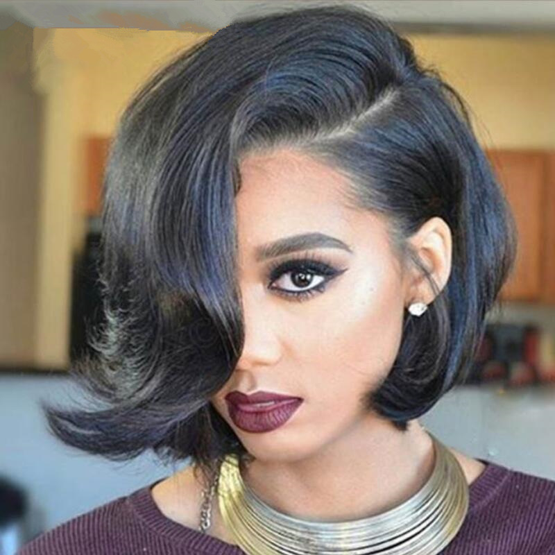 黑灰色头发图片