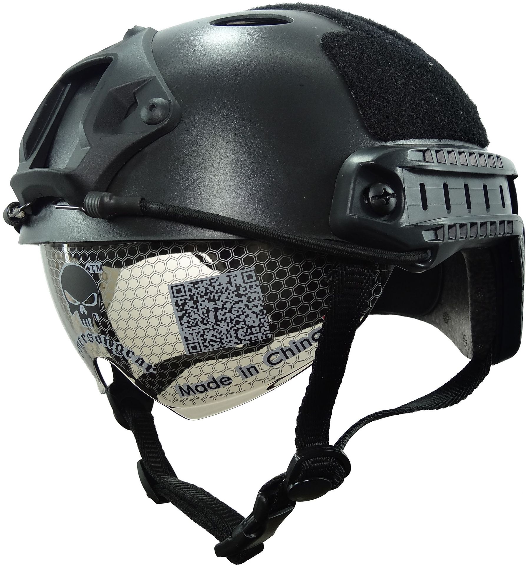 厂家直销 fast pj风镜版 行动防撞头盔 野战战术头盔