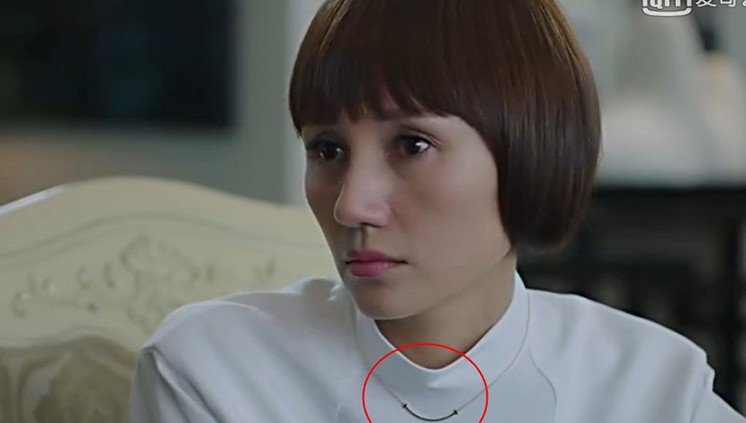 微笑项链我的前半生唐晶同款18k玫瑰金女韩版t字母项链批发