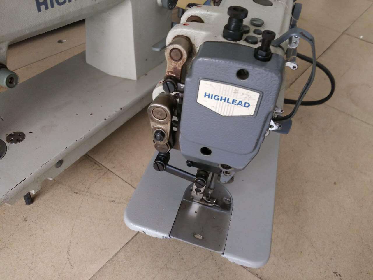 二手厚料dy同步车 海菱单针人字车 皮革缝纫机 家用 电动缝纫机