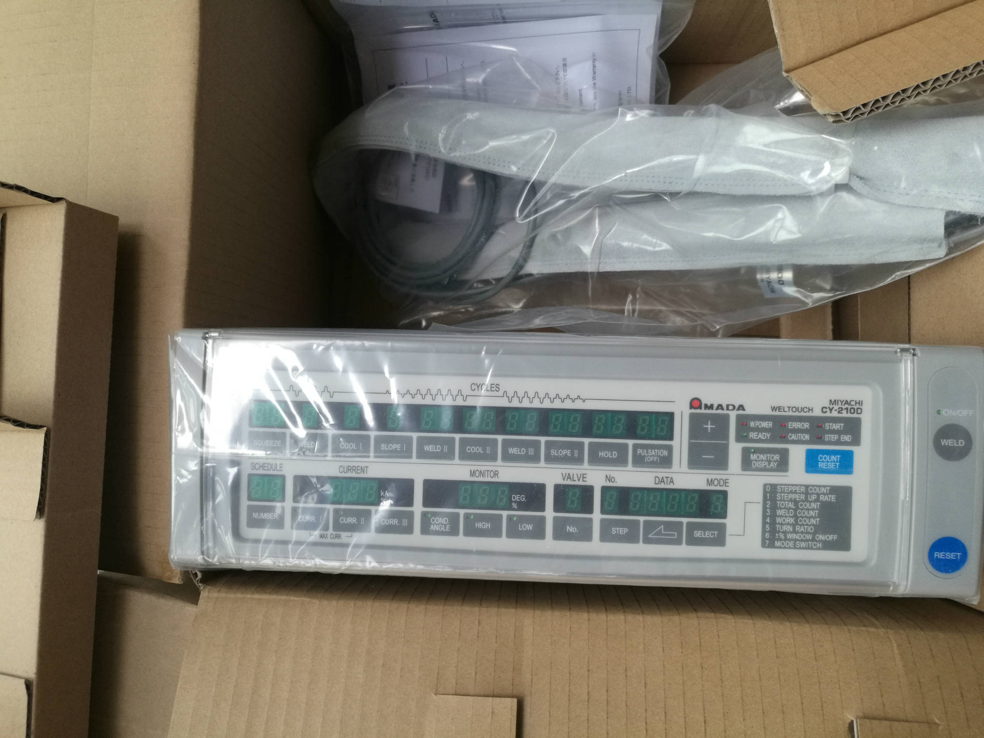 米亚基miyachi  交流ac控制器 cy-210d(原cy-210d)产品特点用led显示