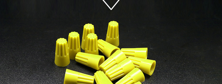 厂家直销 塑料接线绝缘终端螺旋式压线帽 弹簧式接线帽sp4 现货