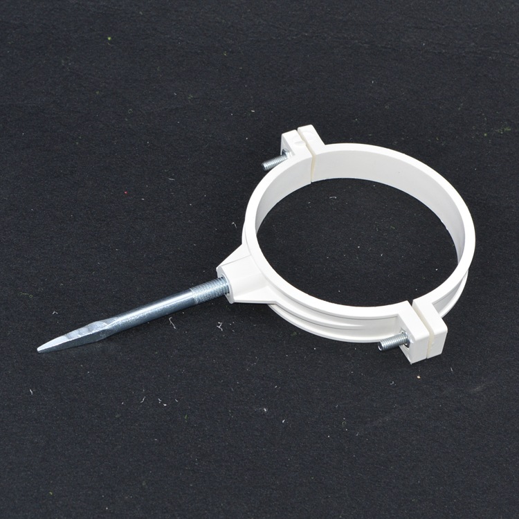 联塑pvc管卡(配尖咀螺丝)50-160mm管材专用管卡pvc-u排水管件
