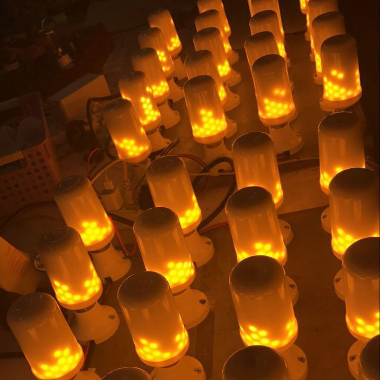 火把灯火焰灯马灯火炬灯插电马灯火苗灯仿真煤油灯led节日庆典灯