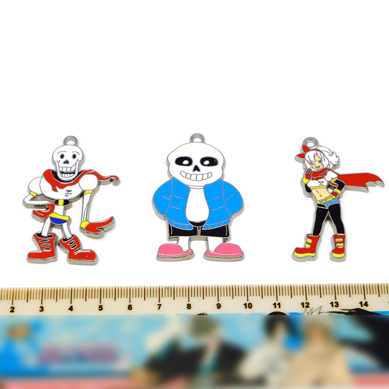 undertale周边 sans手办卫衣 传说之下项链小羊王子鱼游戏套装